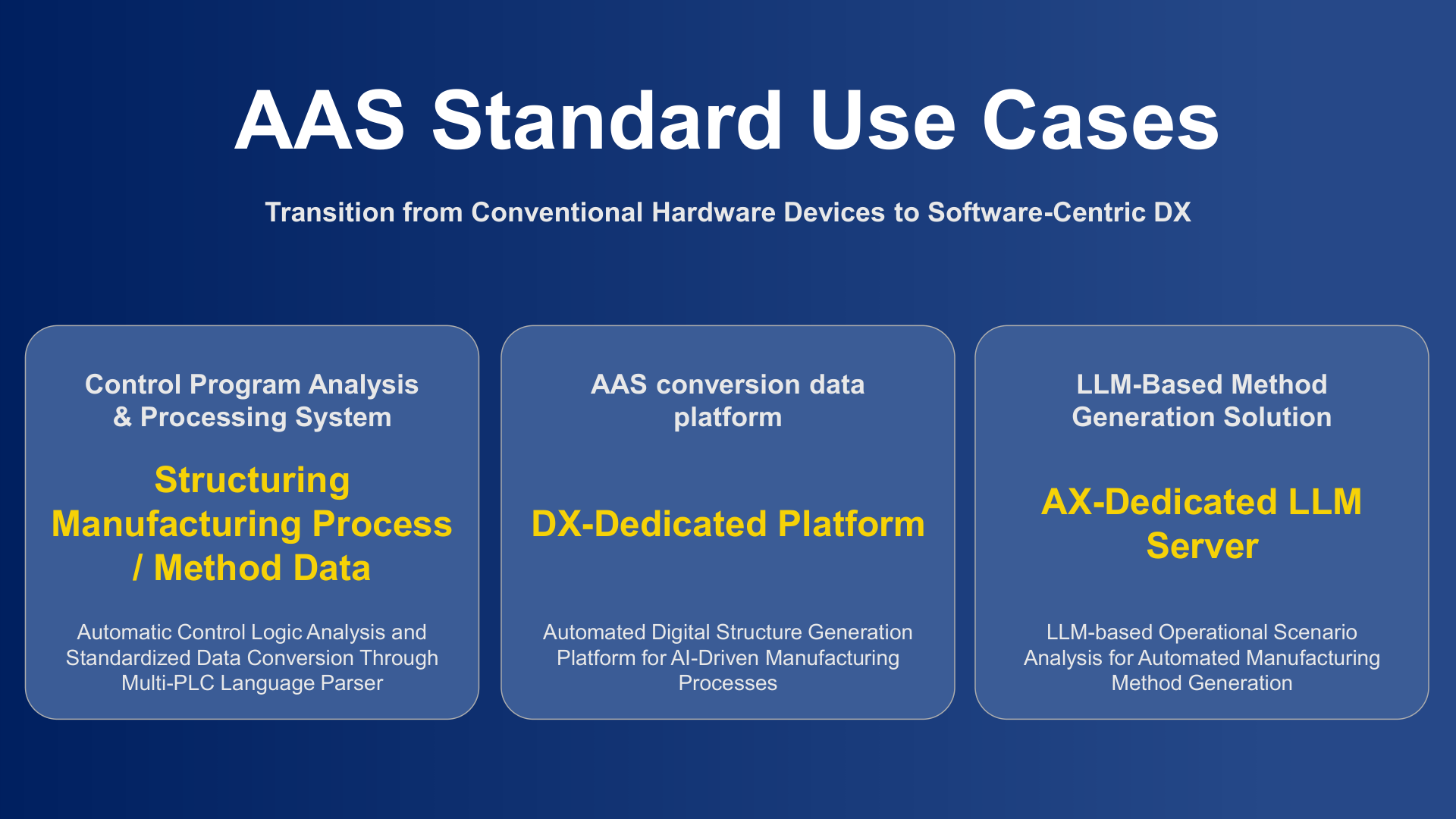 3대 핵심 플랫폼